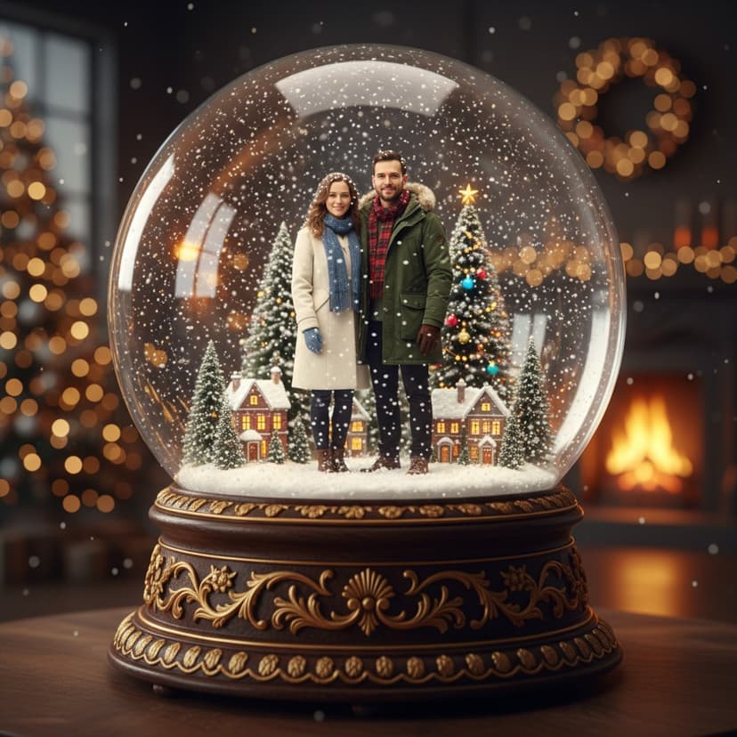 Snow globe AI transformation