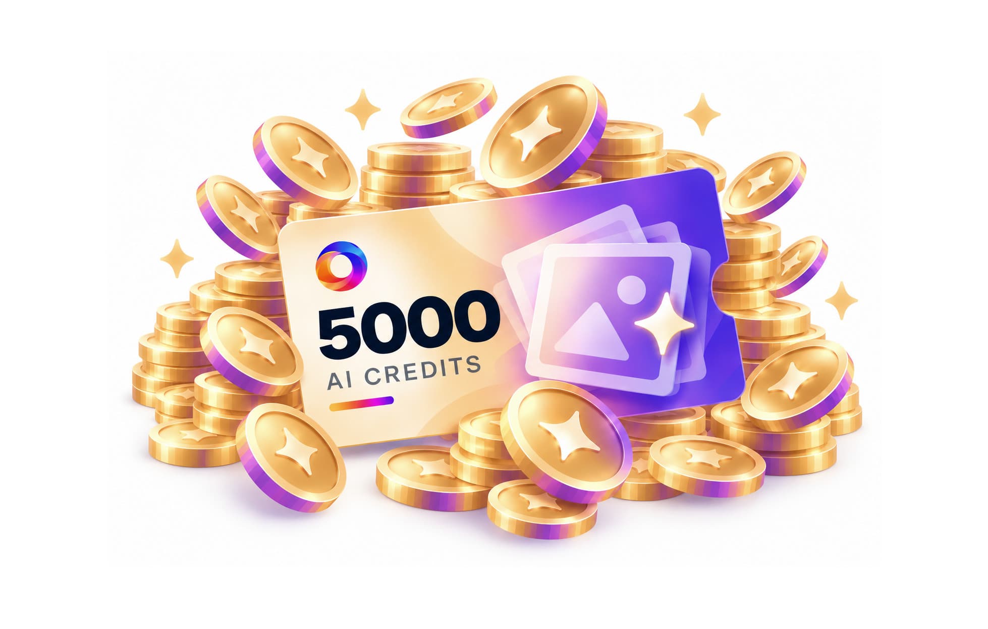 AI Pro: 5000 Credits