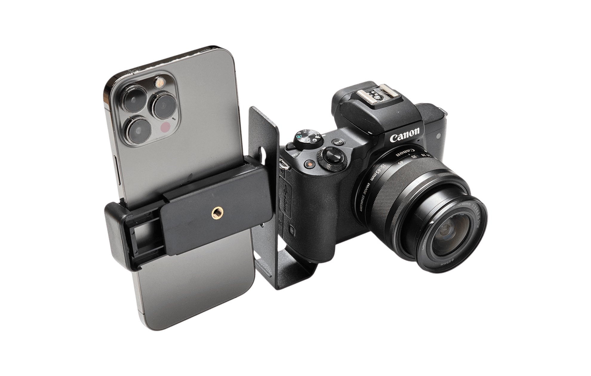 Soporte universal para DSLR y smartphone